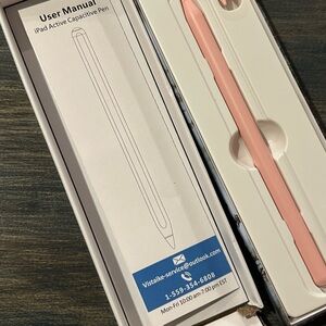 NWOT. Pink iPad Active Capacitive Pen